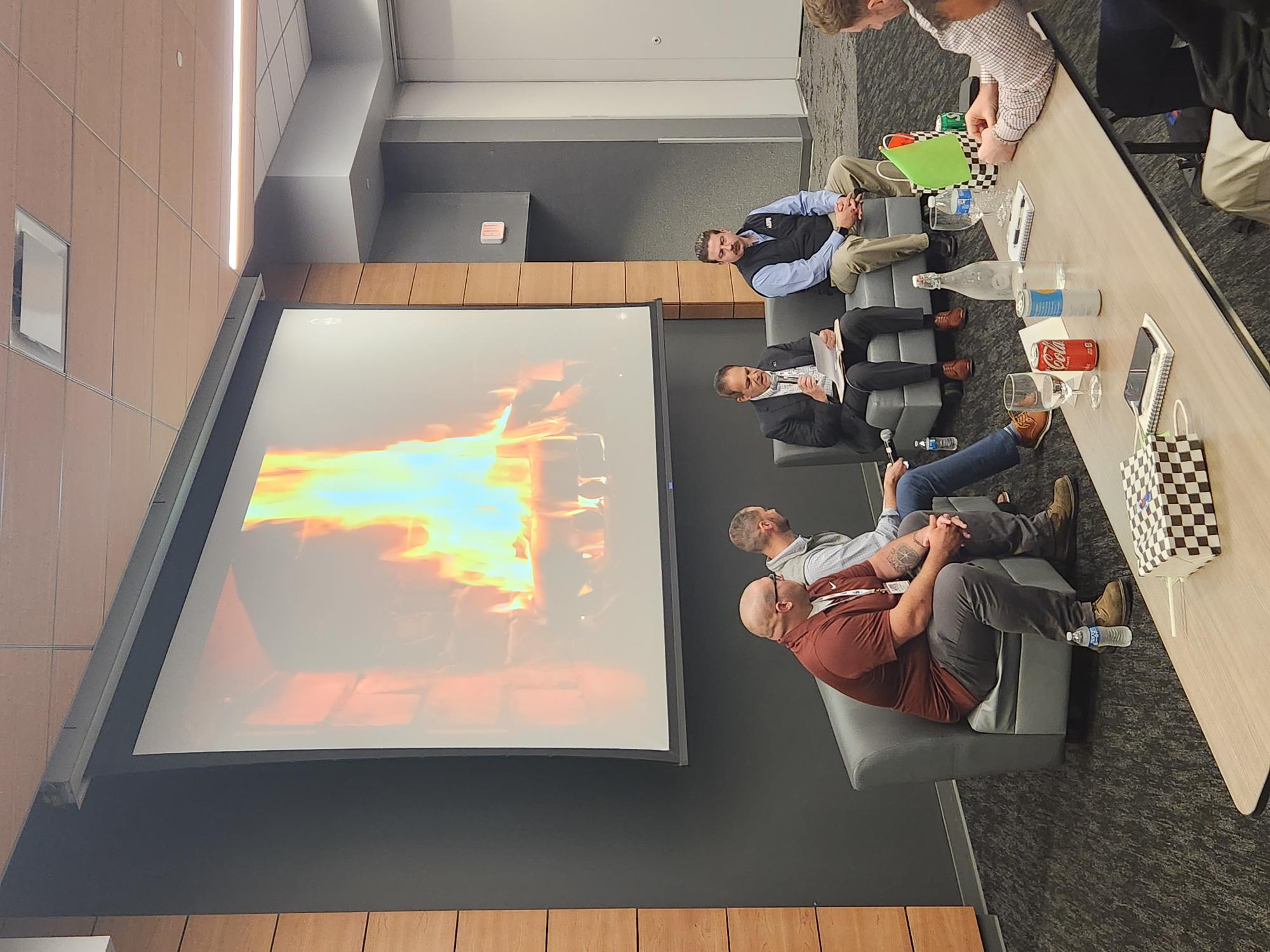 Aim customer speaks at Maintenance Meeting